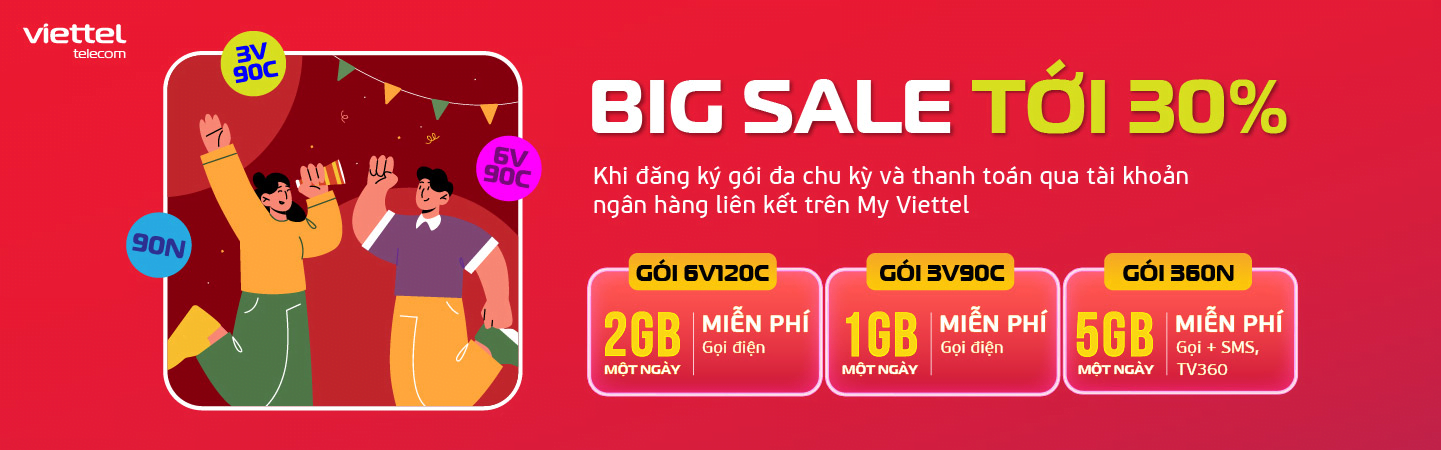 gói cước di động viettel